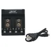 Charges up to four AA/AAA or 2 x 9V Ni-MH or Ni-Cad cells at once for keeping your devices powered up. Indicators display charging mode at a glance. Automatically stops once cells are charged.