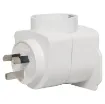Allows appliances from all over the world to be plugged into Australian outlets. Use on almost any appliance, such as mobile phone chargers, shavers, irons or laptops.
Suits appliances from most countries.