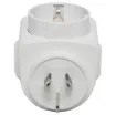 Allows appliances from all over the world to be plugged into Australian outlets. Use on almost any appliance, such as mobile phone chargers, shavers, irons or laptops.
Suits appliances from most countries.