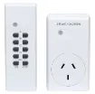 Cut standby 240V power usage around the home and office by switching appliances off at the wall via remote control. Easy inline connection between the GPO and your appliance.