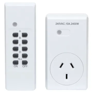 Cut standby 240V power usage around the home and office by switching appliances off at the wall via remote control. Easy inline connection between the GPO and your appliance.