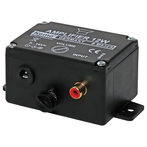 These German designed pre-built amplifier modules are a quick cost effective solution for custom audio projects. All you need to do is connect a power supply, speaker and an input. Each module is encapsulated in epoxy resin, offering excellent durability