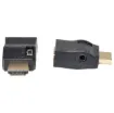 Allows you to repeat infra-red control signals over HDMI from your TV to HDMI equipped device, amplifier or receiver. The HDMI inline dongles allow easy connection to IR target & emitter (included).