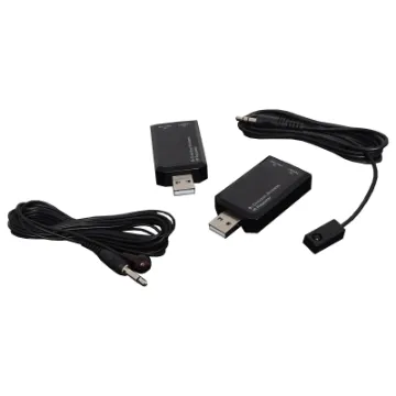 Allows you to repeat infra-red control signals from your TV to remotely located equipment.