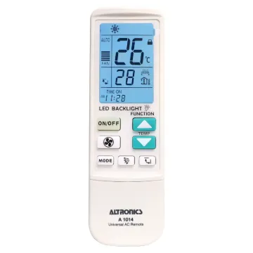 This easy to program remote will operate virtually all major brands of modern air conditioner. Use as a replacement for a lost remote or keep as a spare.