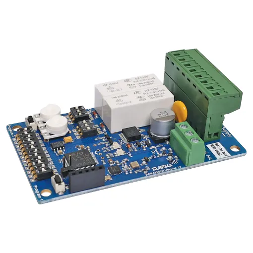 This receiver is compatible with A 1017A and A 1025A remotes. The receiver is small and can be easily installed into your existing automatic gate opener or garage door controls.