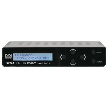 A high performance HD modulator module able to generate a signal in DVB-T format (Digital Terrestrial Television) from HDMI input.