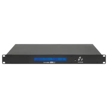 Quad input high definition DVB-T modulator that converts HD video and audio signals to digital COFDM DVB-T channel. HD-4002DM