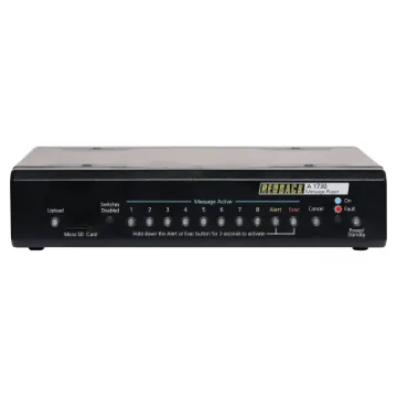This compact message player can be custom programmed  with tones, messages or music for use in interactive displays, security, customer entry  and emergency evacuation announcements.