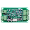 Features two line inputs and one mic input, each with its own level control.  The mic input can be configured for either balanced or unbalanced operation.  All inputs are mixed to a single line level output.  It can be powered from either a single rail po