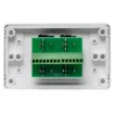 The Redback&reg  A 2069 Remote Plate allows the Redback&reg A 4505 Lockdown Timer to be controlled remotely. Featuring Lockdown, Fire, Chime and Cancel buttons, the plate can be located up to 100m away from the main unit. Connections up to 30m away can be made via standard Cat 5 cabling.