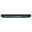 Enables the control of paging and background music over 10 speaker zones. An incoming signal is thus selectable to the zones required.