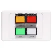 Allows the A 4574, A 4500A and A 4565 units to be activated remotely. Featuring alert, evacuation, chime and cancel buttons with protective “flip up” covers to prevent accidental operation.