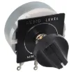 Mono Audio fader, suitable for remote speaker volume controls. Can also be mounted into speaker boxes or wall plates. 100W rating, suitable for 8&Omega systems.