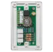Designed to control 100V line speaker systems these attenuators are fitted to industry standard wall plates and install into an electrical wall box.