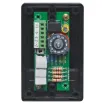 Designed to control 100V line speaker systems these attenuators are fitted to industry standard wall plates and install into an electrical wall box. They feature 11 position switches