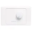 Designed to control 100V line speaker systems these attenuators are fitted to industry standard wall plates and install into an electrical wall box. They feature 11 position switches