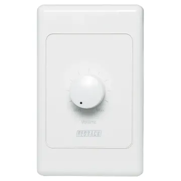 Connects via figure 8 cable to the &quotremote volume&quot terminals of the amplifier. Enabling overall volume to be adjusted as required.Features a PCB jumper to reverse the volume contr