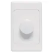 Rated at 60 watts (30W per channel). Fully self contained on a single gang switch plate. 11 settings plus off. Complete with wiring instructions. All connections are via screw terminals mounted on the PCB.