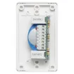 Rated at 60 watts (30W per channel). Fully self contained on a single gang switch plate. 11 settings plus off. Complete with wiring instructions. All connections are via screw terminals mounted on the PCB.