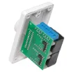 This volume control is rated at 100 watts (50W per channel). It features selectable impedance matching, allowing up to 8 pairs of speakers to be controlled. Includes 11 settings plus Off. Connections are made via a pluggable terminal block. 60mm mounting