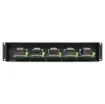 These controllers can be configured as either five single inputs to five outputs or one input to five outputs. Each zone has a capacity of 100W and total load capacity of 500W.