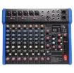 A lightweight and compact USB powered mixer featuring 14 channels. Channels 1 to 6 are XLR/6.35mm combo sockets suitable for both mic and line level signals.