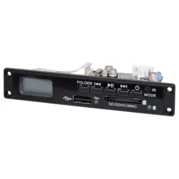 Optional Plugin Board to suit the A4275 and A4285 mixer amplifiers. Enables audio playback of MP3 files from USB stick and SD memory cards.