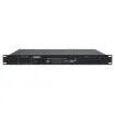 The Bluetooth CD / MP3 audio player is suitable for versatile PA applications (e.g. in theatres, pubs or waiting rooms) and offers special features, e.g. continuous repeat, random replay, MP3 replay of USB storage media and SD memory cards.