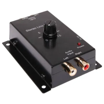 This compact stereo pre-amplifier is a great way to boost the output from your mobile devices and anything else with a low output.