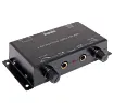 Dual microphone preamplifiers that can be mixed in stereo or operated separately. Dual inputs, Dual outputs. Includes 12V power supply.