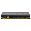 This compact 4-way HDMI switcher features manual & infra-red remote control for switching up to 4 sources to a single display supporting resolutions up to 4K.