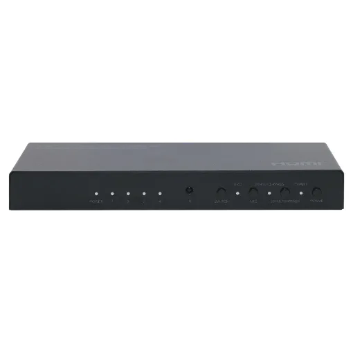 The 4 port HDMl 4K switch lets you share a display with four HDMl™-enabled A/V devices.
