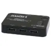 Switch between up to 5 AV sources with these professional 4K ready HDMI switchers. Each includes an IR remote control and receiver unit, which allows the switcher to be mounted behind the TV or inside a cabinet.