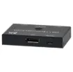 This bi-directional switch allows two DisplayPort equipped computers to be switched to a single monitor OR a single computer to be switched between two monitors. Easy push button operation for switching between devices.