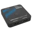 Offering 8K @ 60Hz resolution switching, this 2 way HDMI source selector is ready for the latest high resolution AV sources.