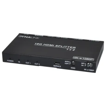 Designed to split a single HDMI source into four HDMI outputs.