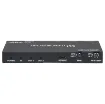 Designed to split a single HDMI source into four HDMI outputs.