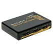 Allows the connection of a single HDMI source to two HDMI displays with no loss of signal quality. Uses include home theatre, conference centres, sports bars, concerts, board rooms,etc. Multiple splitter units may be daisy chained together.