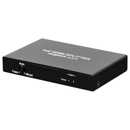 Allows the connection of a single HDMI source to multiple HDMI displays with no loss of quality.
