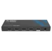 This is a high performance 1x HDMI input to 4x HDMI output switcher which is powered via a USB port.