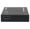 HDMI Over IP Extender is based on AV over IP solution for distribution of one HD content to one HD display device or to multiple HD display devices over a standard 1G network switcher, and extends distance up to 150m between transmitter and receiver via a Cat5e/6 cable.