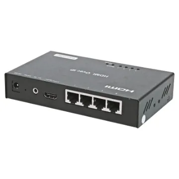 This series of balun components has an important difference to most HDMI balun products on the market in that it can send HDMI signals over ethernet switches, allowing HDMI sources and displays to be connected in an expandable network.