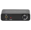 This Audio decoder can auto convert optical/coaxial channel (Support LPCM/PCM/RAW) input to 2.0 channel analog audio output, and supports decoding Dolby AC-3/DTS (included 5.1 RAW digital audio streaming).