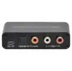 This Audio decoder can auto convert optical/coaxial channel (Support LPCM/PCM/RAW) input to 2.0 channel analog audio output, and supports decoding Dolby AC-3/DTS (included 5.1 RAW digital audio streaming).