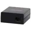 Permits audio & video transmission over Cat 5/6 cable. Applications include LCD monitors, plasma screens & projectors. 4 x RCA inputs & RJ45 connection. No power required. Transmission distance up to 100m depending on resolution required. Two units are required to form a link. Sold individually.