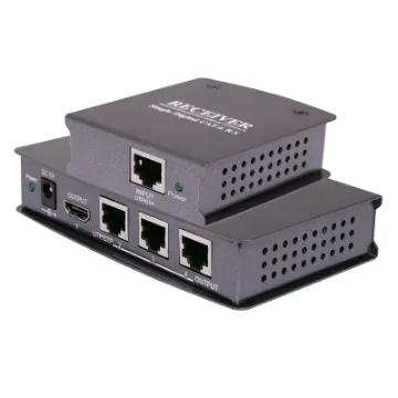 An ideal solution for pubs, clubs and venues, this HDMI extender system allows a single HDMI source to be shared across multiple screens located up to 30m away with Cat5e and 50m with Cat6.