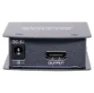 Receiver for use with the A 3224 HDMI Extender Kit and the A 3225 HDMI Extender Tranceiver. For multiple screens daisy chained from a single signal source use up to 6 tranceivers with a receiver at the very end.