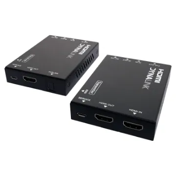 This HDMI & One Way Infra-Red Cat6 Extender UTP Balun is designed to extend HDMI signals over distances up to 70m across economical UTP cabling.