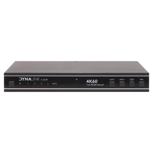 This product is designed for the purpose of connecting four 4K @ 60Hz UHD HDMI sources, and displaying each on a single display